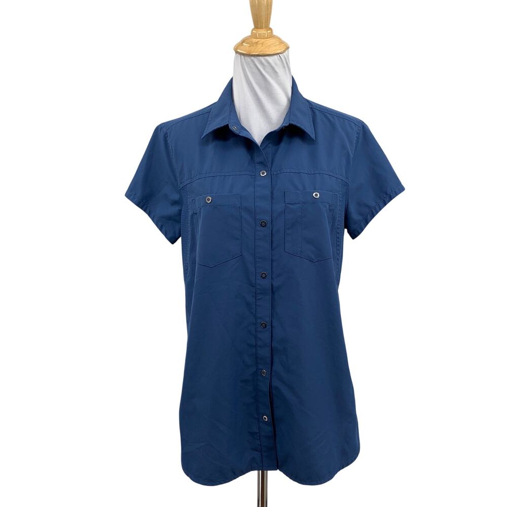 5.11 Tactical Shirt Womens Small Cadet Marksman Short Sleeve Snap Button Pockets